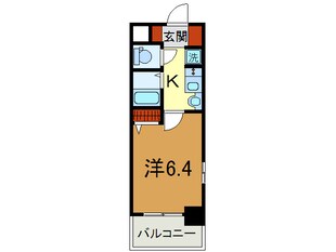 ｴｽﾃﾑﾌﾟﾗｻﾞ神戸水木通ｸﾞﾗﾝｸﾛｽ(205の物件間取画像